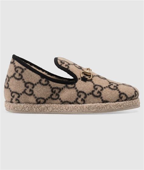 gucci wool slippers|Gucci slippers women.